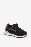 Buty Sportowe Sneakersy Dziecięce Na Rzep Czarne Galisse