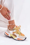 Sneakersy Buty Sportowe Damskie Z Podwójnym Sznurowaniem Multikolor Efobell