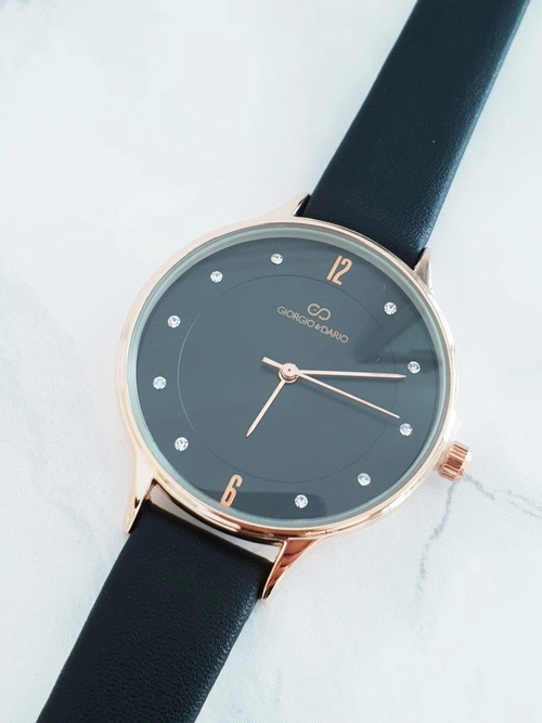 Damski Zegarek Giorgio & Dario Orgeno Czarny