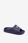 Piankowe Klapki Męskie Z Logo Big Star RR174A014 Granatowe