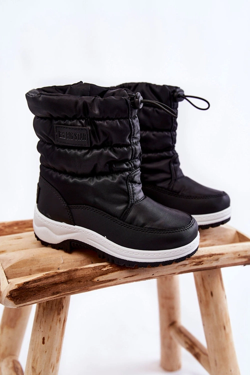 Dziecięce Śniegowce Na Suwak Big Star KK374235 Czarne