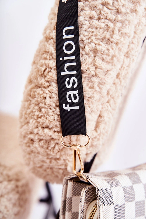 Portfel Torebka 2w1 Na Magnes W Kratę Beżowy Costa