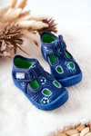 Buty Papcie Befado Piłki 533P015 Granatowe