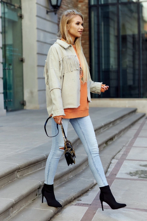 Damskie Botki Ze Skarpetą Na Szpilce Czarne Last Night