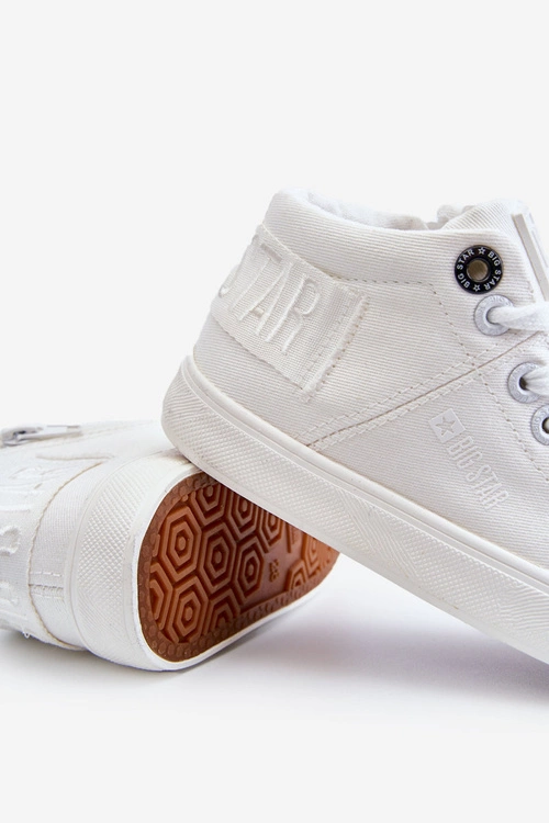 Dziecięce Klasyczne Wysokie Trampki Big Star LL374002 Białe