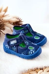 Buty Papcie Befado Piłki 533P015 Granatowe