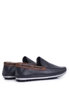 Męskie Mokasyny GOE Granatowe Skóra FF1N3051