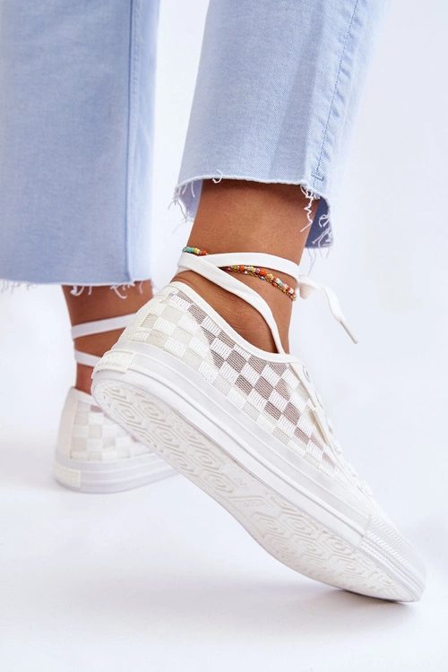 Klasyczne Niskie Trampki Big Star LL274071 Białe