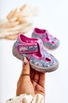 Buty Papcie Befado Kotki 533P014 Niebiesko-Różowe
