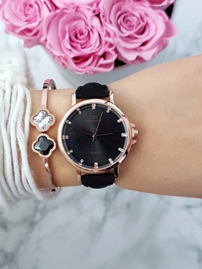 Damski Zegarek Giorgio & Dario Sterry Czarny