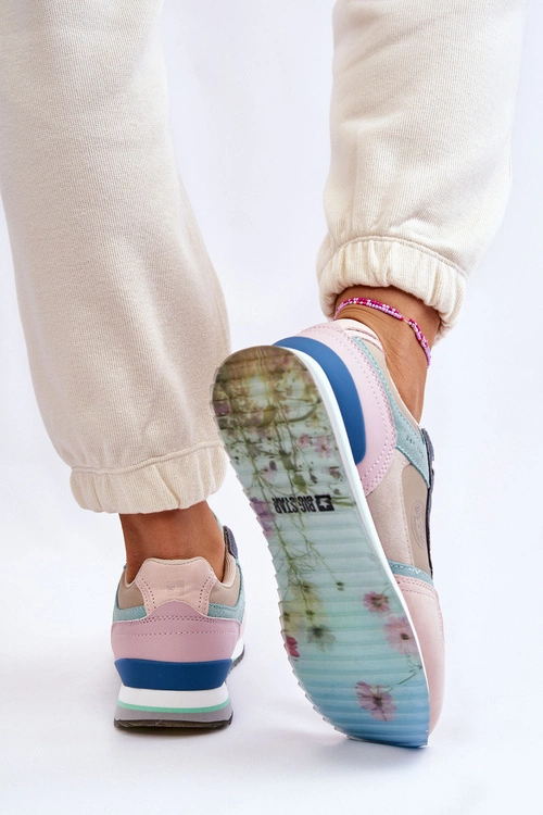 Damskie Buty Sportowe Memory Foam System Big Star LL274347 Multikolor