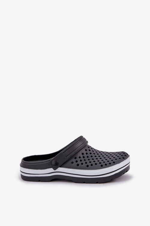 Lekkie Piankowe Klapki Damskie Czarne Ardanica