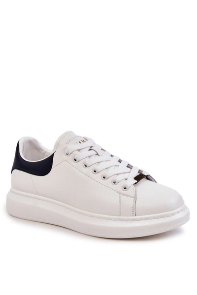 Męskie Buty Sportowe GOE KK1N4005 Białe