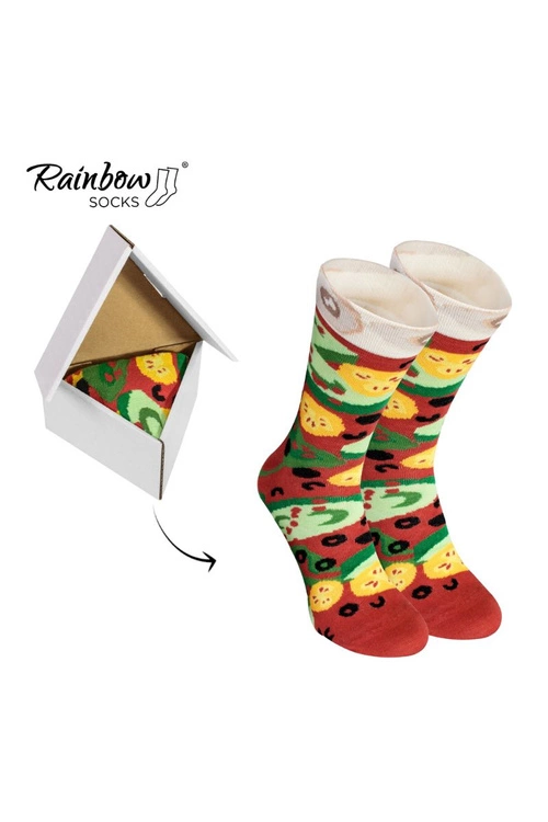 Skarpetki Rainbow Socks 1 Para Pizza Wegetariańska