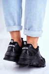 Sportowe Damskie Buty Sneakersy Big Star Czarne GG274981