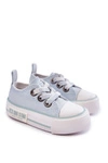 Dziecięce Materiałowe Trampki BIG STAR KK374053 Niebieskie
