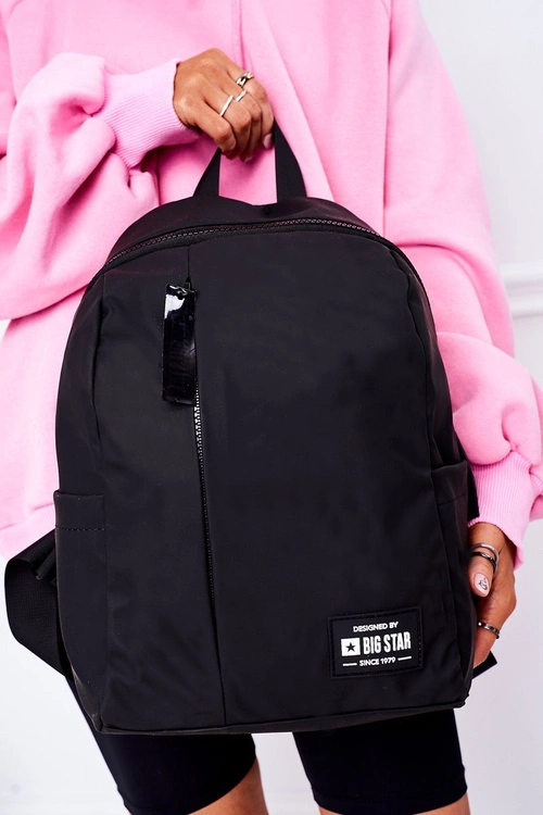 Damski Sportowy Plecak Big Star HH574110 Czarny