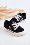 Dziecięce Niskie Trampki Big Star JJ374164 Czarne