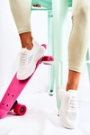 Damskie Buty Sportowe Wsuwane Białe Savanna