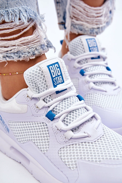 Damskie Buty Sportowe Sneakersy Big Star LL274373 Białe