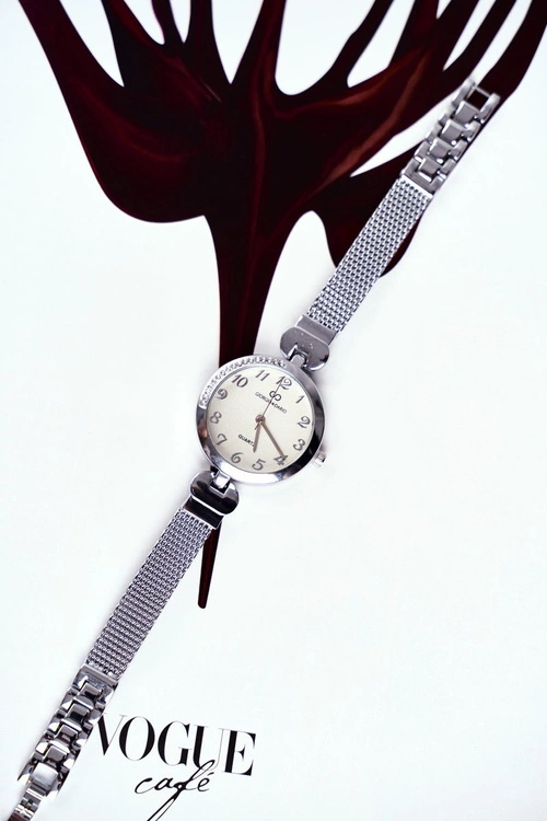 Damski Zegarek Giorgio & Dario Srebrny Massive