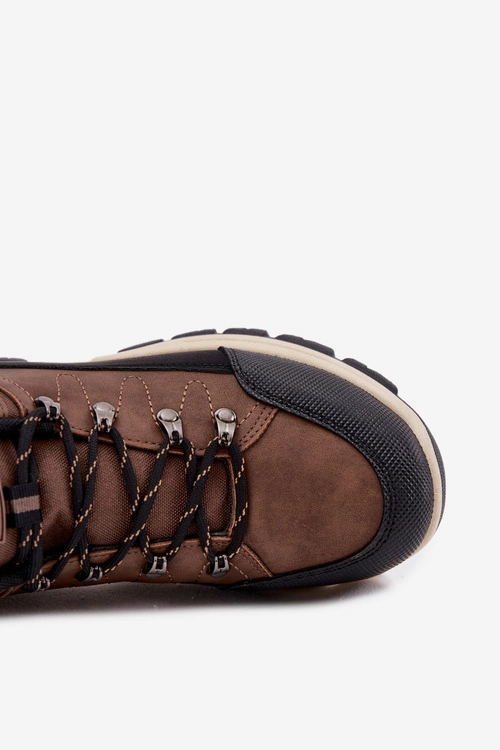 Buty Trekkingowe Męskie Big Star SS174049 Brązowe