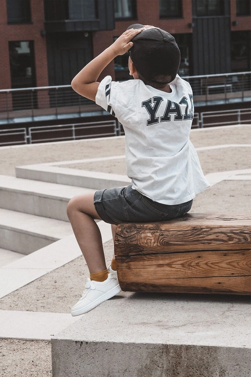 Dziecięce Niskie Buty Sportowe Białe Frillo