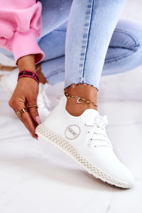 Damskie Sportowe Buty GOE JJ2N4151 Białe