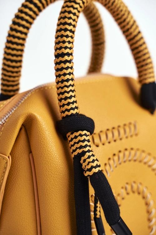 Torebka Damska NOBO Klasyczna Musztardowa NBAG-I4460-C002