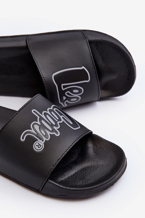 Męskie Klapki Lee Cooper LCW-24-42-2485M Czarne