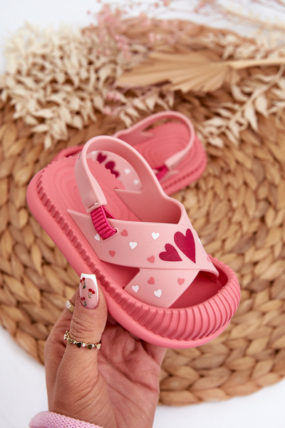 Klapki Sandałki Dziecięce 83525 Ipanema Cute Baby Różowe