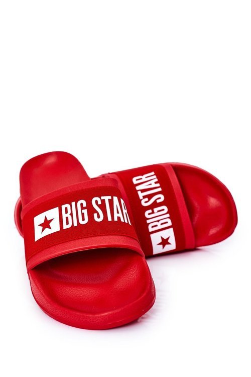 Męskie Klapki Big Star HH174832 Czerwone