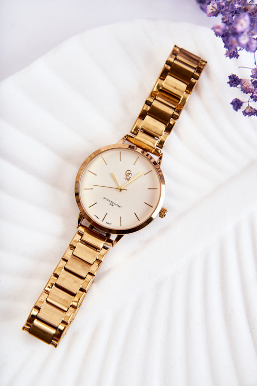 Modny Damski Zegarek GG Luxe Złoty